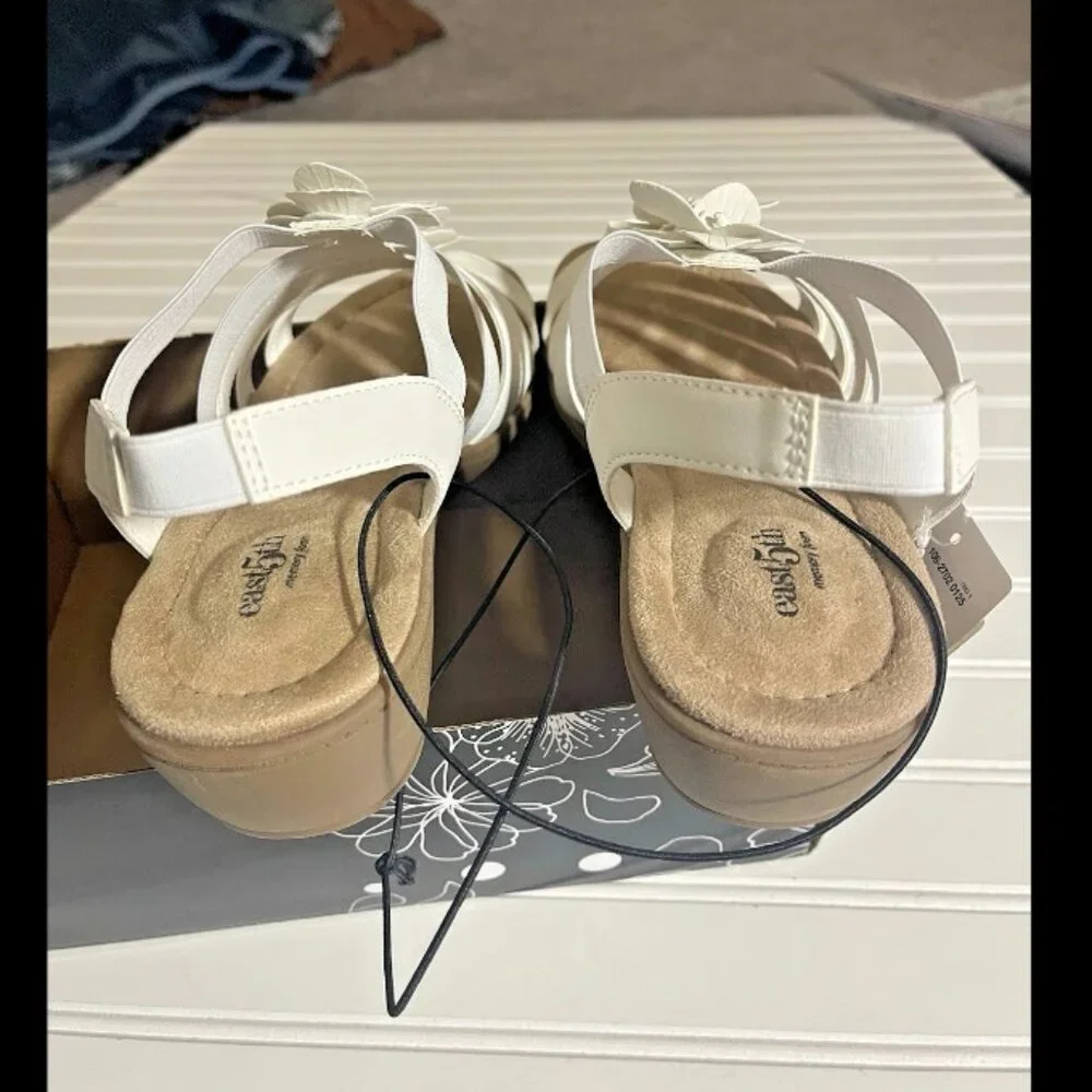east 5th Ister Women’s Heeled Sandals White Sz 11 M MSRP $60 - Picture 6 of 12